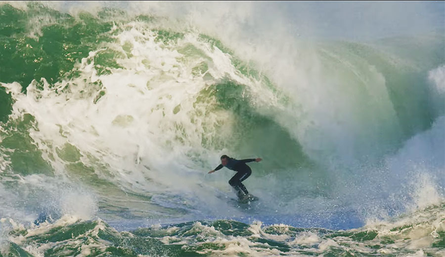 When two amazing swells coincide across the globe from each other, what do you do? Well, if you're Albee Layer and Torey Meister, you surf both.
