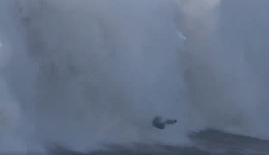 Andrew Cotton reaches for the stars at Nazaré and only makes it halfway.