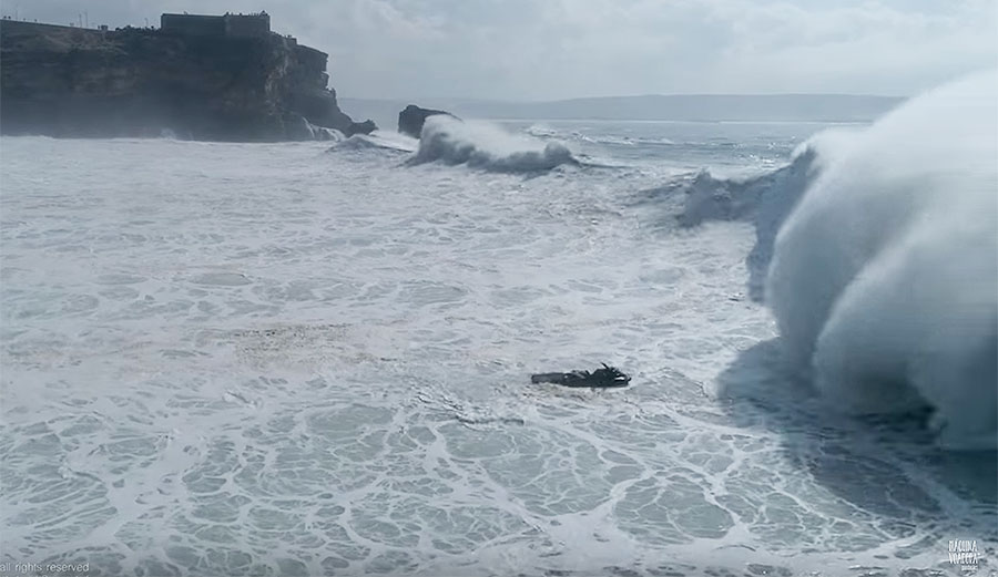 Those who surf Nazaré are well aware of just how dangerous it can be.