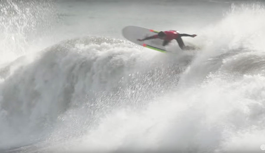 The Longboard Pro Espinho Went Down In Insane Condtions