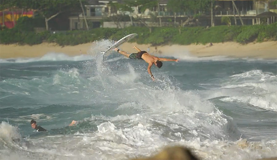 Is there anyone on earth who has more fun on a surfboard than Mason Ho?