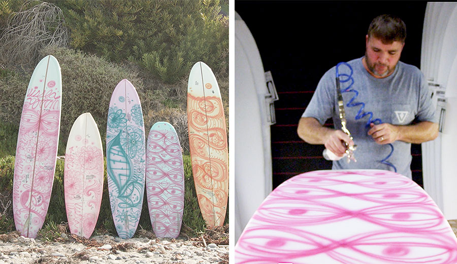 You have, of course, heard of Thomas Campbell. The man is a creative genius, and his medium often involves all things surf.