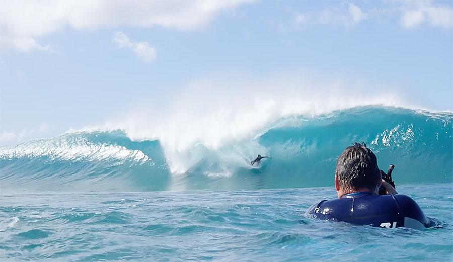 Weedmaps released a few minutes of what it looks like to be front and center of a North Shore winter.