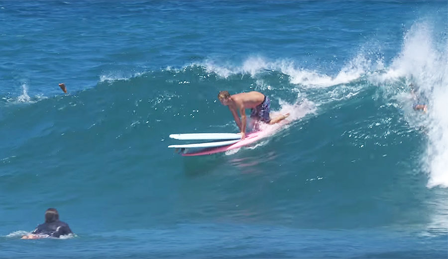 Jamie O'Brien Is Attempting Triple Board Transfers Now