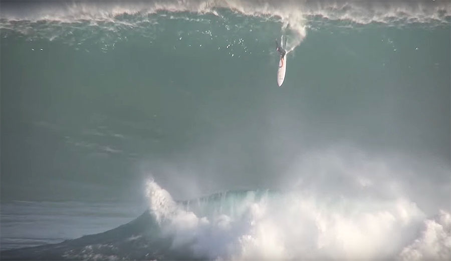 Nathan Florence's Jaws Wave Is the Epitome of True Commitment