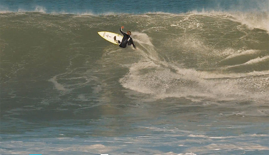 Jeffrey's Bay is a wave that plays well to powerful, fast surfing. Tanner and Pat Gudauskas, along with Dylan Graves scored it.