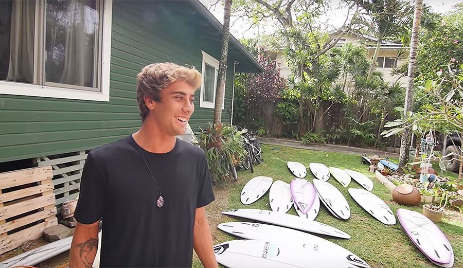 Koa Rothman's jumping on the day-in-the-life train with This Is Livin', another look into what it's like to spend your days on the North Shore.