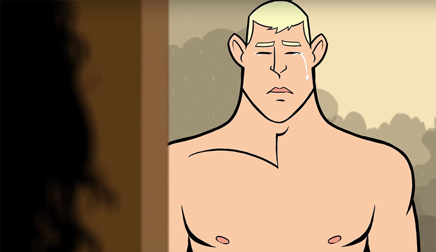 Mick Fanning, along with a little help from Red Bull illustrators, tells his story—and it's a good one.