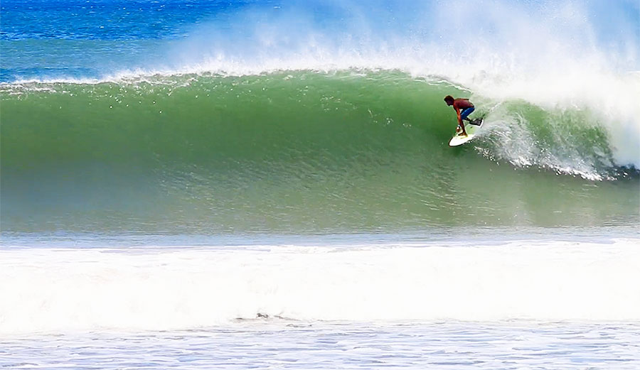 This is the end result of seven best friends, six who happen to be ripping surfers and one who happens to enjoy filming them, dipping their toes in some of the various incredible waves they are lucky enough to live within spitting distance of.