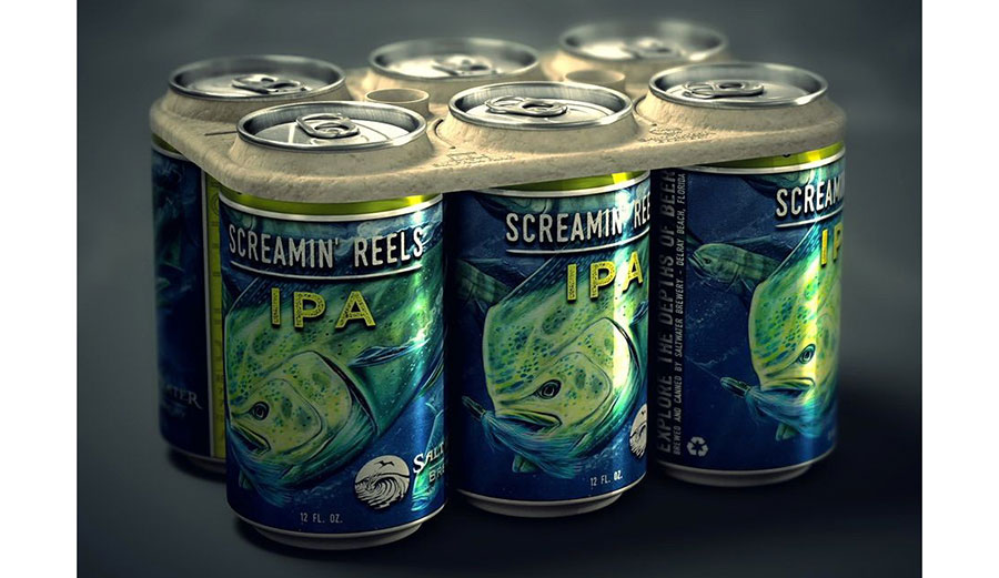 Isn't it weird that we know how bad plastic is and that we know there are solutions, but we just aren't doing anything? Image: Saltwater Brewery