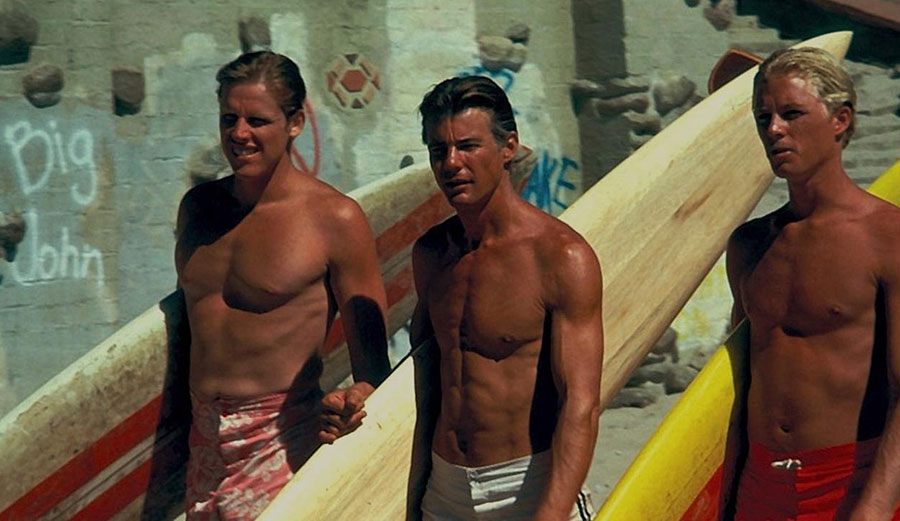 From left, Gary Busey, Jan-Michael Vincent and William Katt in Big Wednesday. Image: A-Team See more/idmb