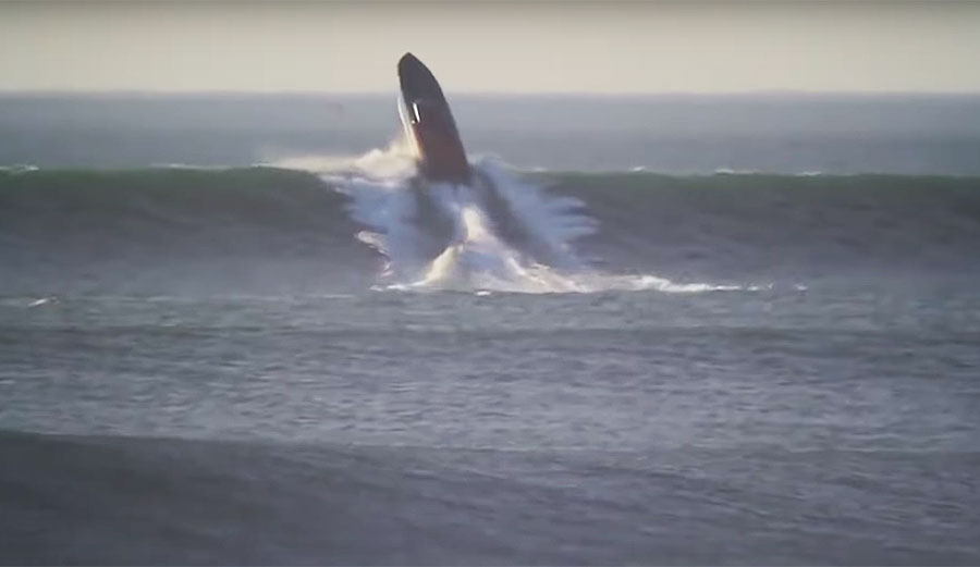 Just 8 Gratuitous Minutes of Boats Getting Smashed by Waves