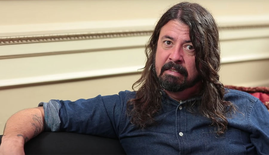 Dave Grohl is an icon. He's an icon who almost drowned surfing.
