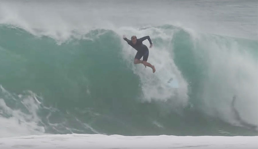 Jamie O'Brien has been in Texas for the last weeks, playing at the wave pool that's taken the world by storm. Now, though, he's back home in Hawaii.