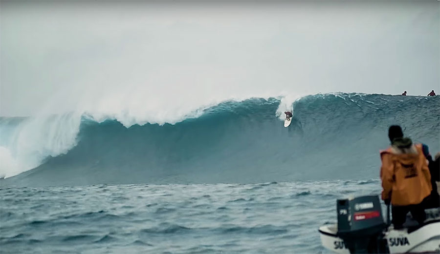 Kelly Slater, shown here not on the level he wants and needs to be to compete. Image: Screenshot/Surfer