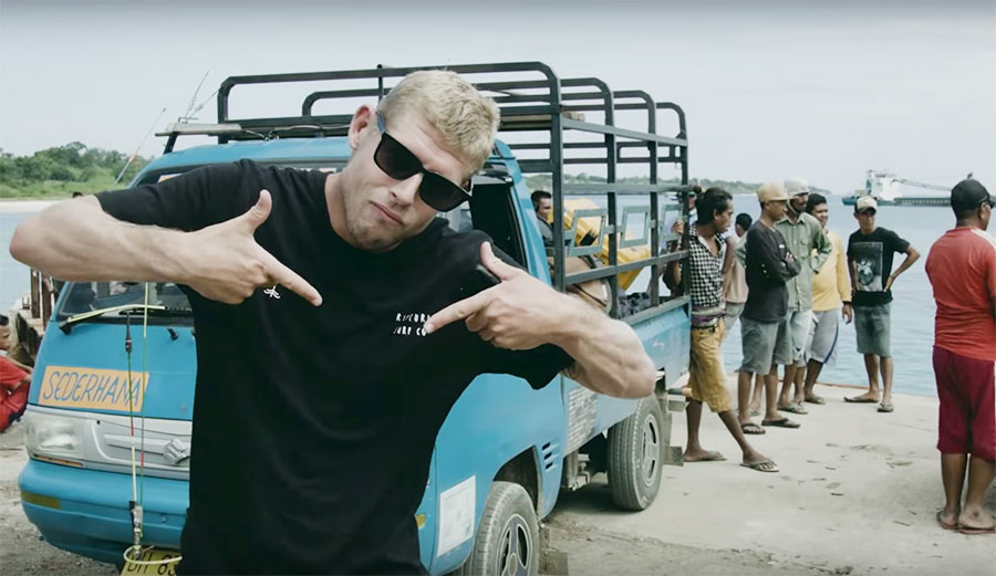 Mick Fanning retired from competing, not surfing. And look how great his life off-tour is!