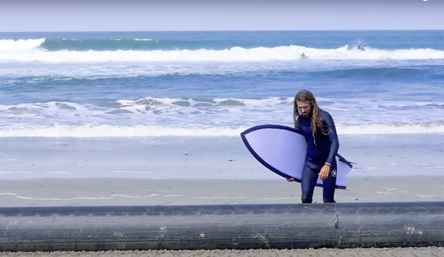 Rob Machado could surf on anything and make it look good. He could knock you out, wax up your back, mount your unconscious body, and make you look great.