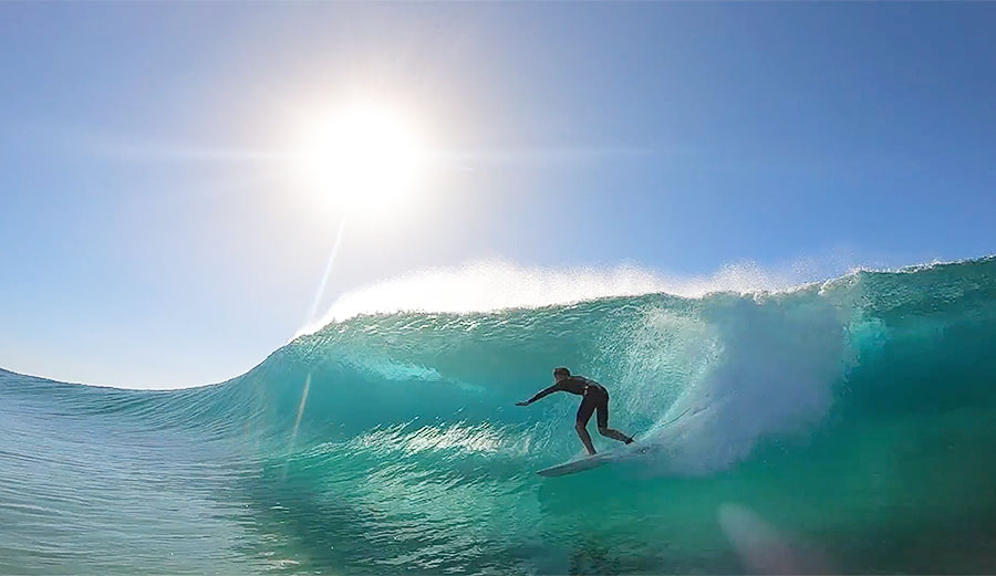 If there's one thing you want out of a shaper, it's the knowledge that they can actually surf.