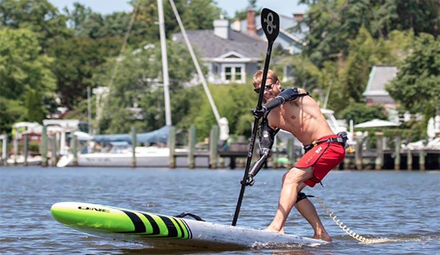 Cody Irons, Capital SUP, stand-up paddling, downwind
