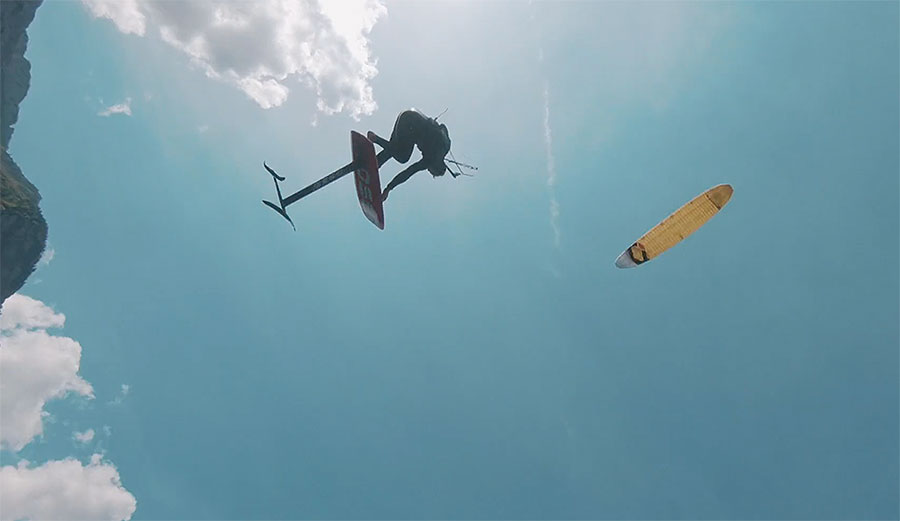 hydrofoil swiss alps