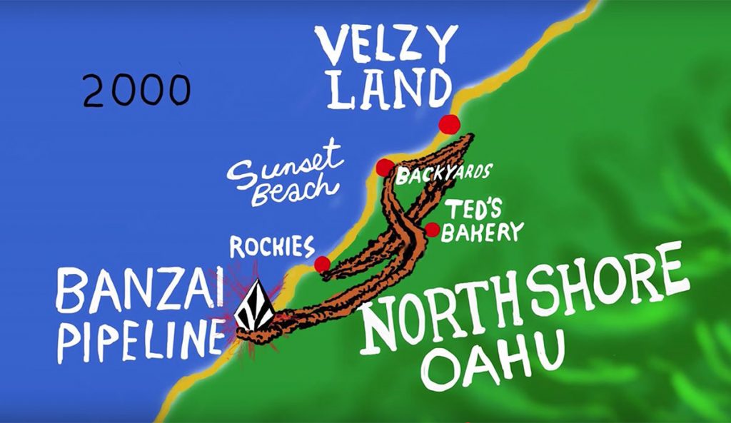 Volcom has a storied history on Oahu's North Shore. The Volcom Pipe house is a landmark, but it wasn't their first. Much like the surfers who stay at the house, it takes a while to work your way up the ladder.