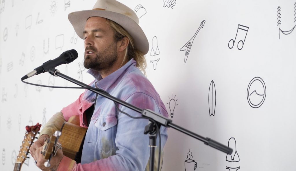 Xavier Rudd Performs Storm Boy at The Inertia Office