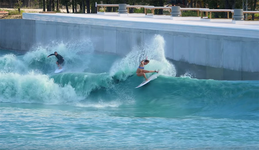 Bethany Hamilton Waco wave pool