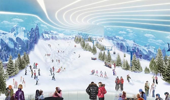 indoor skiing, snowboarding, New Jersey, Big Snow, American Dream