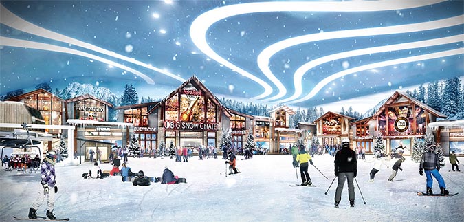 Big Snow America, American Dream, skiing, snowboarding, indoor