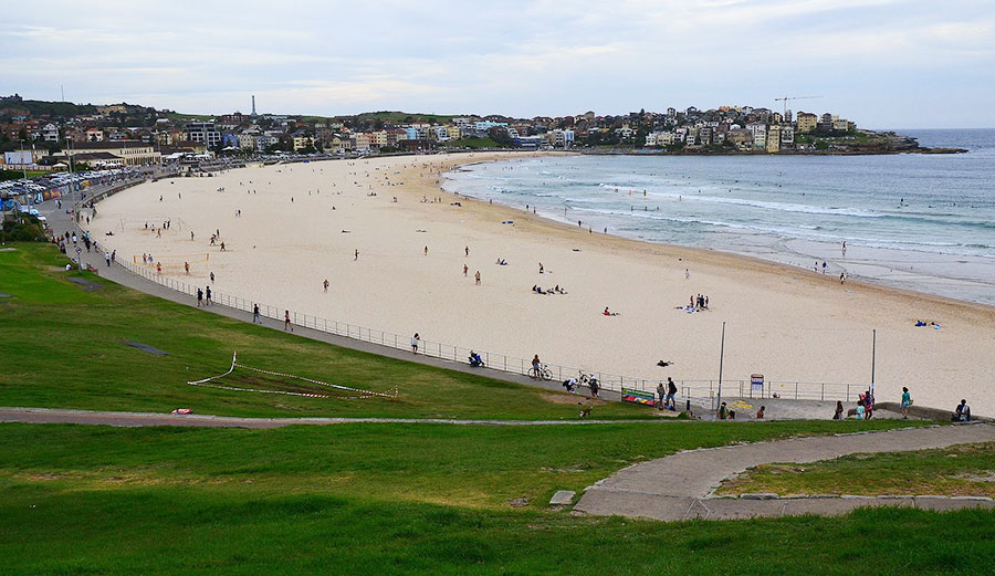 Bondi Beach, a National Surfing Reserve