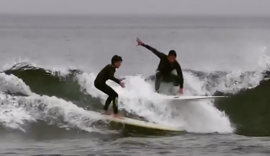 Drop In Surfing Burned Image: Lau