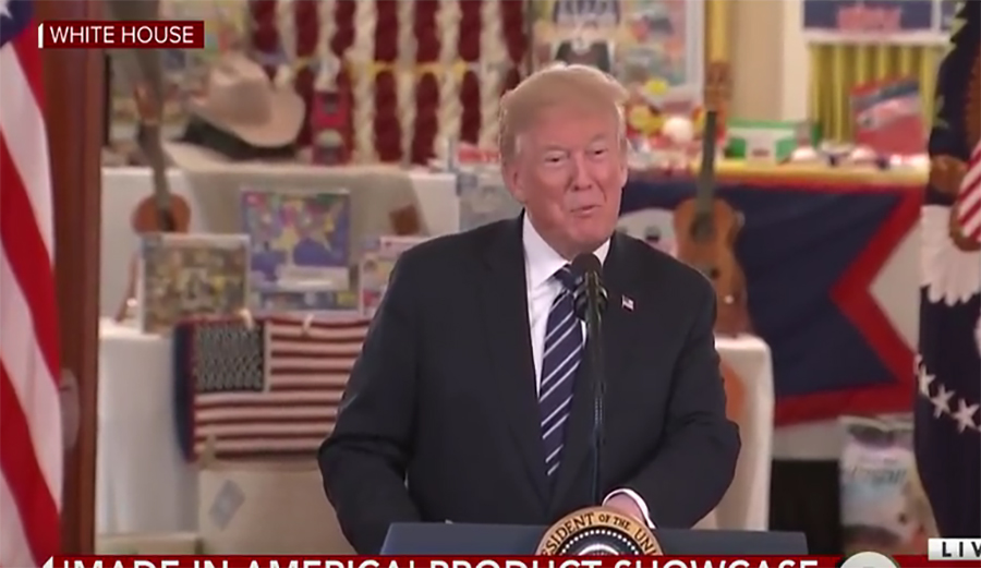 President Trump, claim, perfect, snowboarder, Never Summer Industries