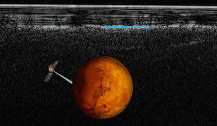 water on mars