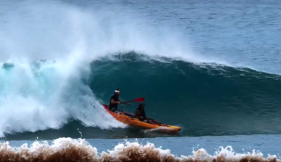 Jamie O'Brien, pipe, surfing, kayak