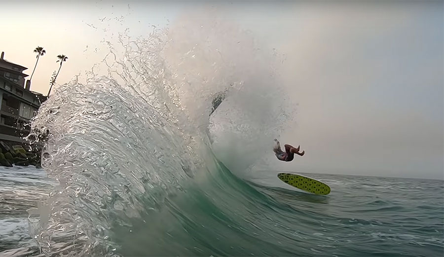 surfing backwash