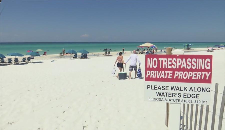 Walton County, beach access, Florida, public,