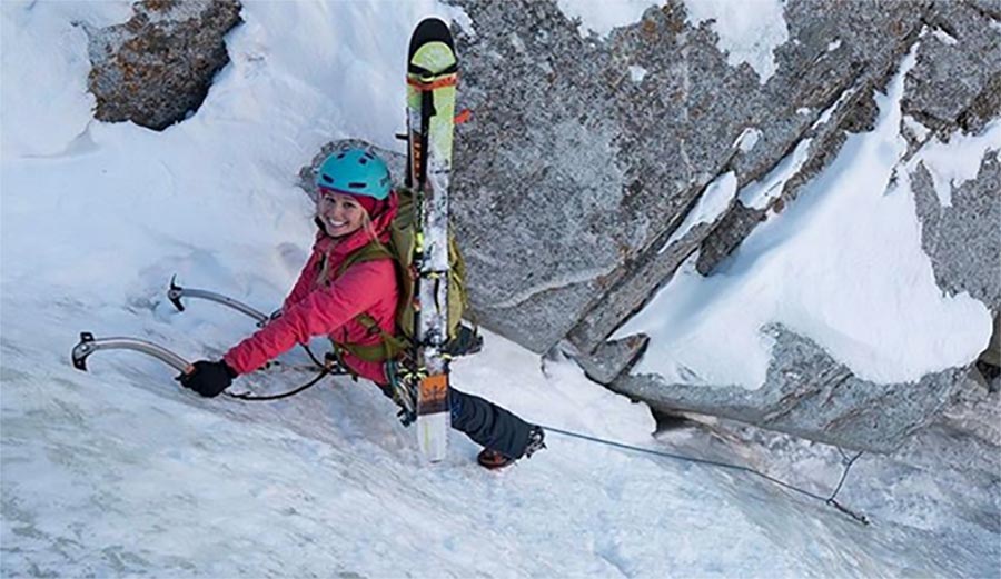 Caroline Gliech, skier, mountaineer, activist, Utah, Salt Lake