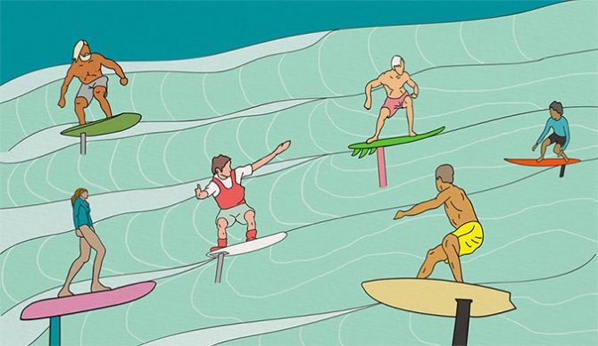 foiling, hurley, surfing,