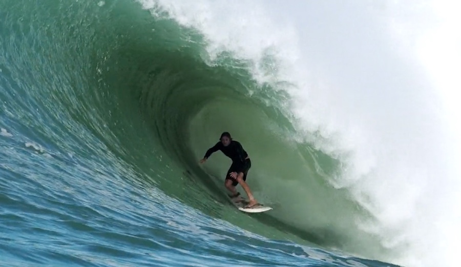 Laurie Towner tames thumping Nias.