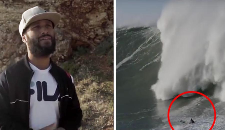 Nazaré, big wave surfing, Marcelo Luna, The Big Wednesday