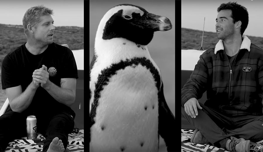 Mick Fanning and Mason Ho went on a trip to Australia. They found waves and quite possibly a bag of drugs.