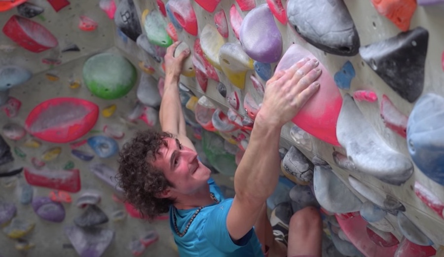 Climbing prodigy Adam Ondra hopes to compete in the Olympics. That said, he's not too happy about the format. Photo: Youtube/Screenshot