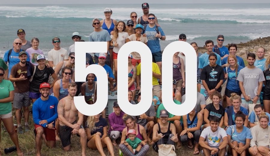 A huge congratulations to the Surfrider Foundation for celebrating 500 coastal victories in your 34-year history. Photo: Surfrider