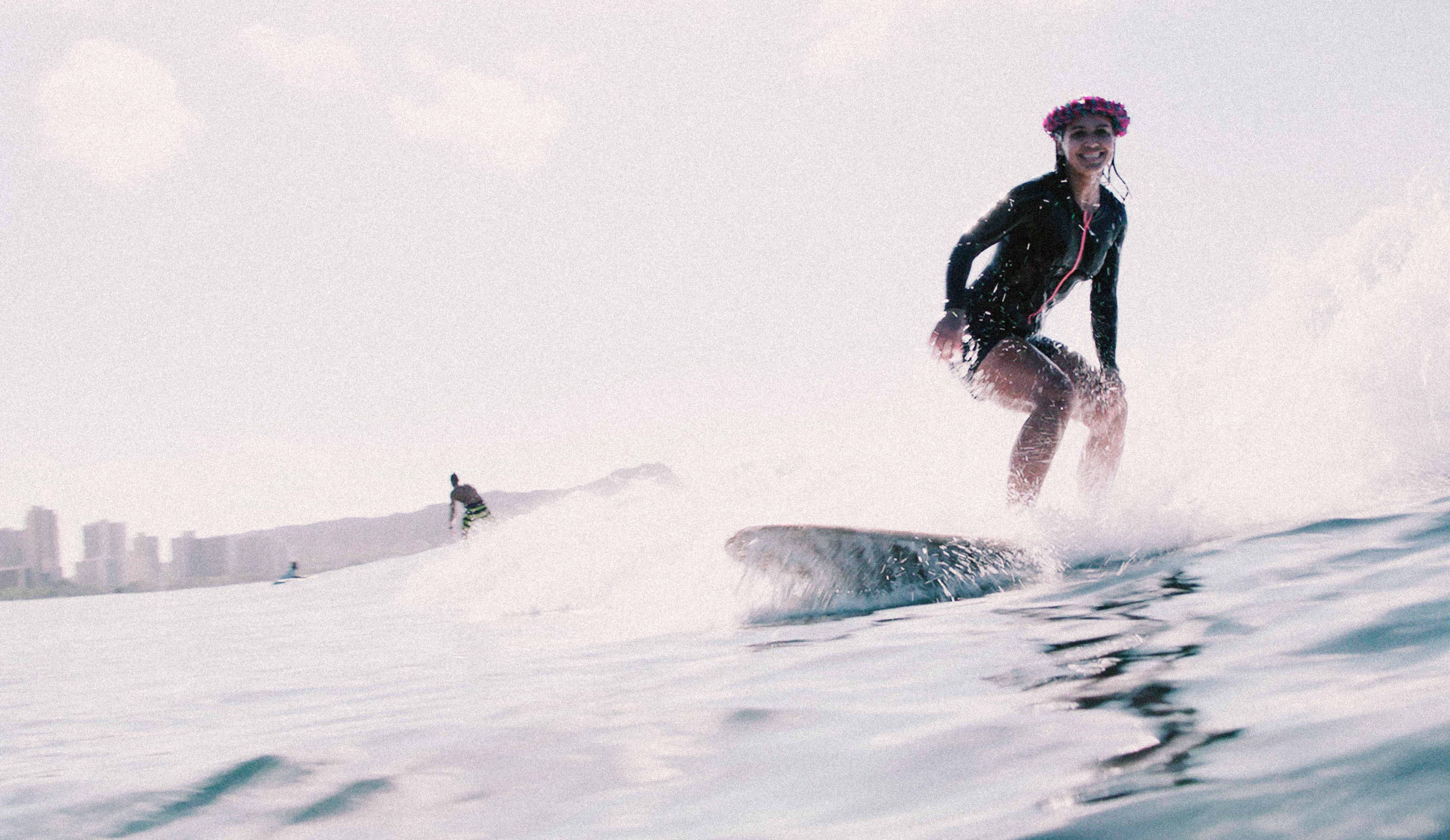Tulsi Gabbard Surfs