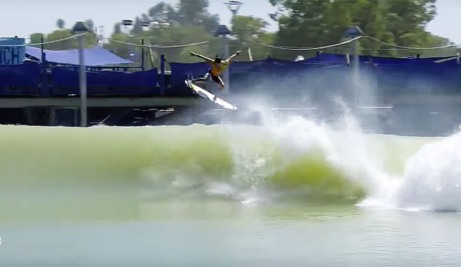 Filipe Toledo at Kelly Slater's Surf Ranch Pro