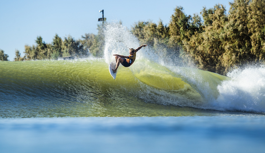 Steph Gilmore got goosebumps when she first heard the news about the WSL instituting equal pay. Photo: Cestari/WSL