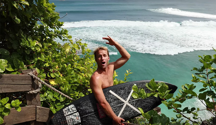 Josh Kerr's life after the tour looks pretty much perfect: perfect waves, a loving family, and plenty to do. Does life get any better?