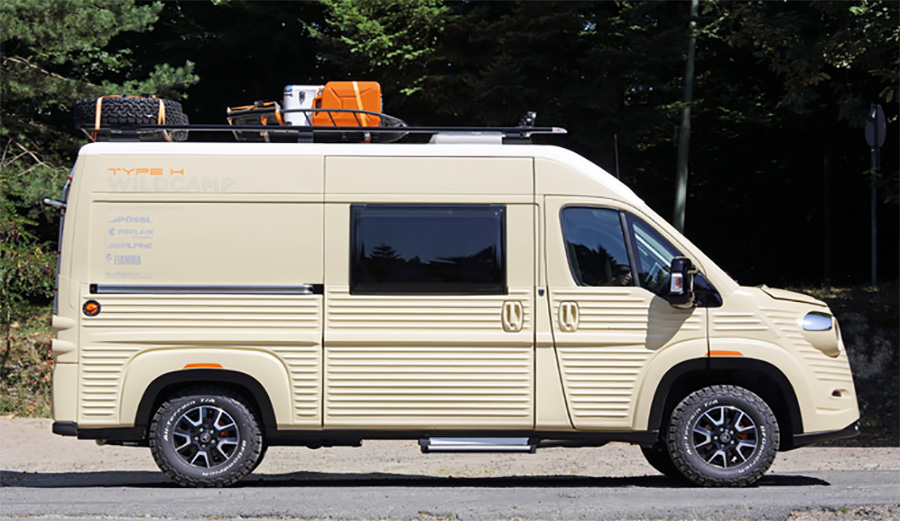 vanlife, Check Out This Funky-Looking Retro Citroën Jumper Van Conversion, google, flipboard