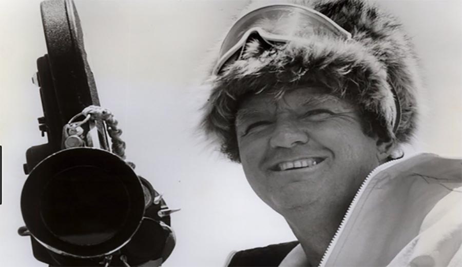 Warren Miller, skiing, snowboarding, film, movie, Bruce Brown
