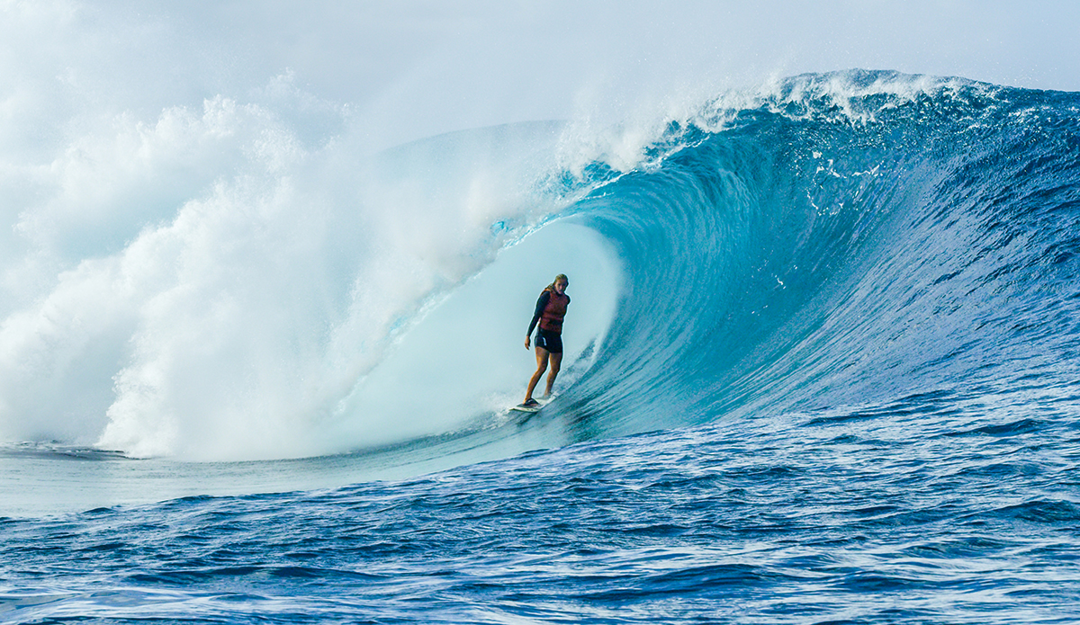 Bethany Hamilton Surfing Fiji Photo: Aaron Lieber